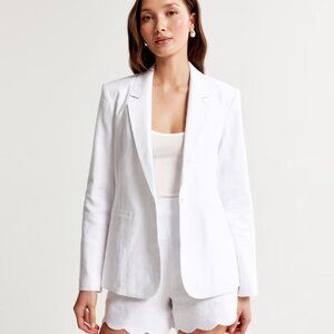Abercrombie Linen Blazer